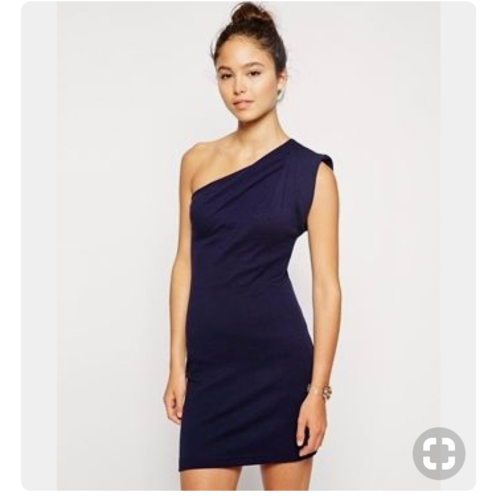 American Apparel One Shoulder Dress